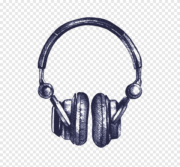 Наушники трафарет