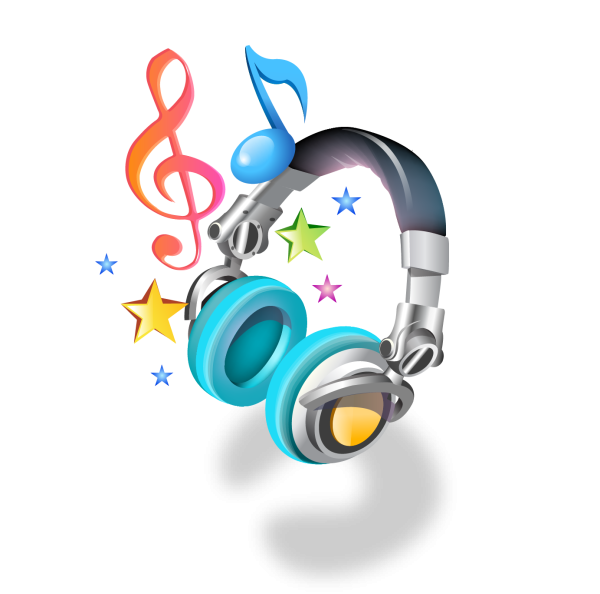 Наушники нарисованные