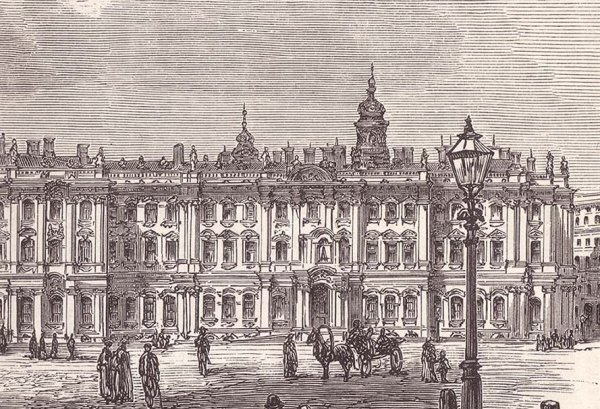 Зимний дворец Растрелли 18 век