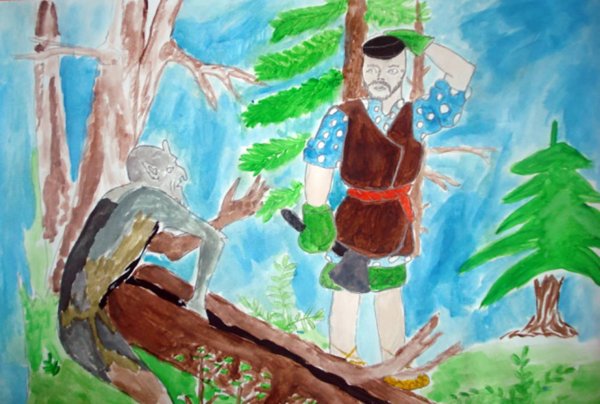 Габдулла Тукай Шурале иллюстрации