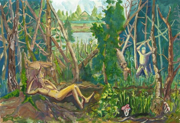 Детские рисунки Шурале