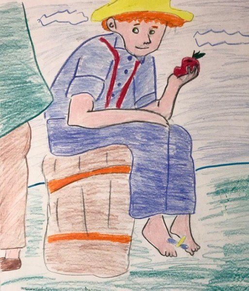 Приключение Тома Сойера нарисова