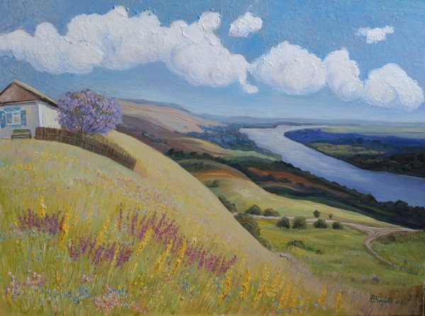 Живопись пейзаж Дон Каныгин