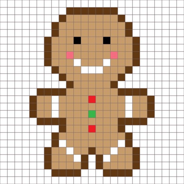 Рисунки квадратиками