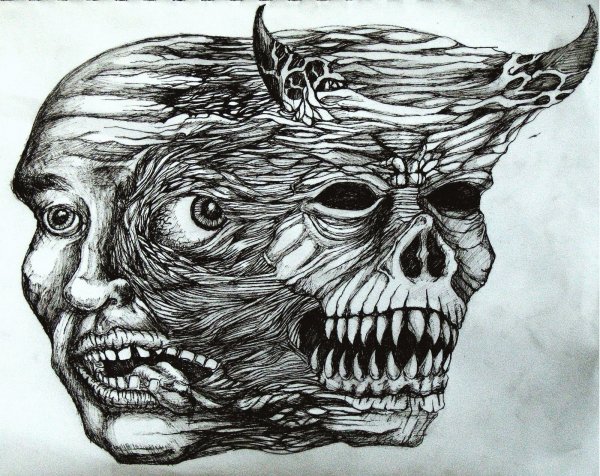 Рисунки людей с шизофренией