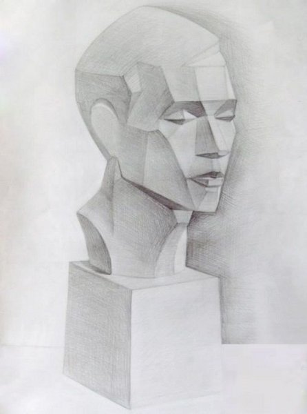 Скульптура карандашом