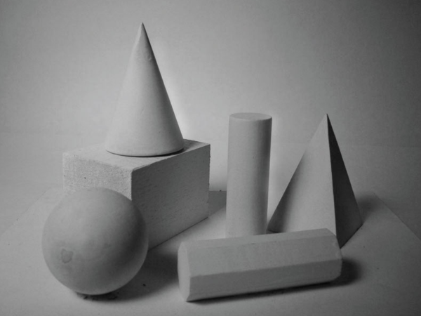 Гипсовые геометрические фигуры
