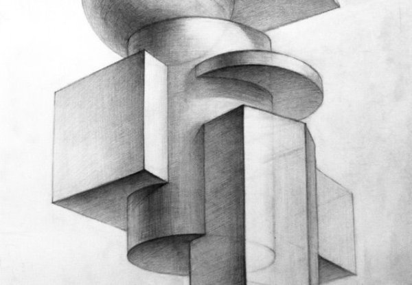 Объемная архитектурная композиция