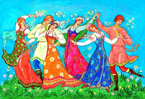 Художник Андрианов Палех открытки