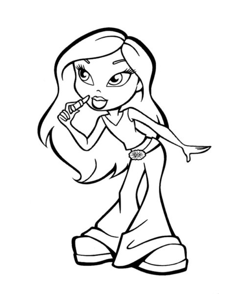 Раскраска кот