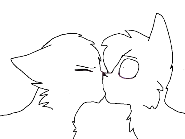 Коты Воители поцелуй лайн