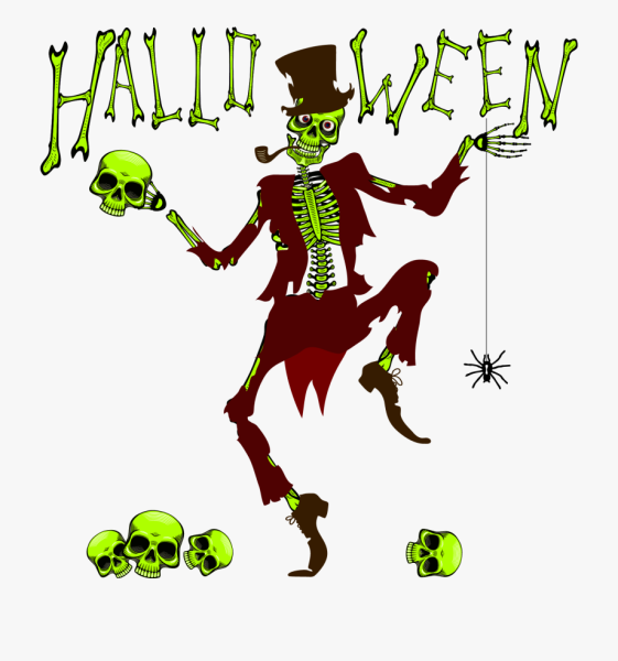 Скелетики для Хэллоуина
