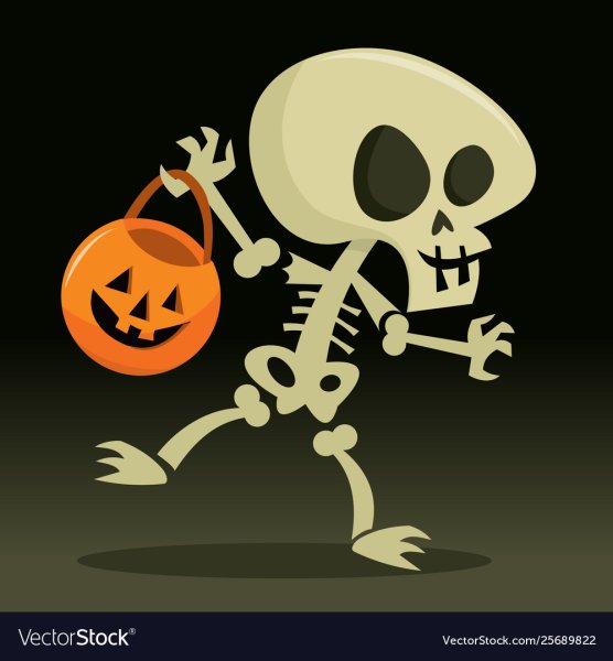 Скелет для Хэллоуина