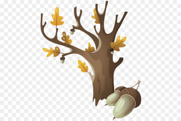 Нарисовать осенний дуб