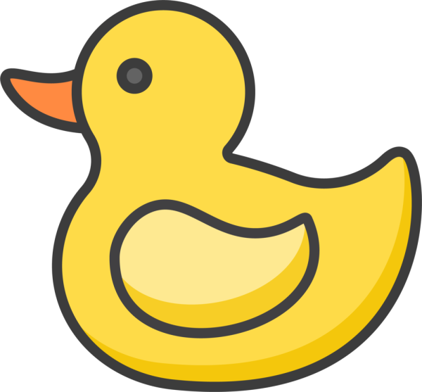 Утка значок