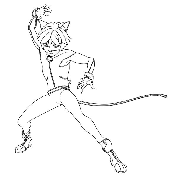 Леди баг и супер-кот raskraska