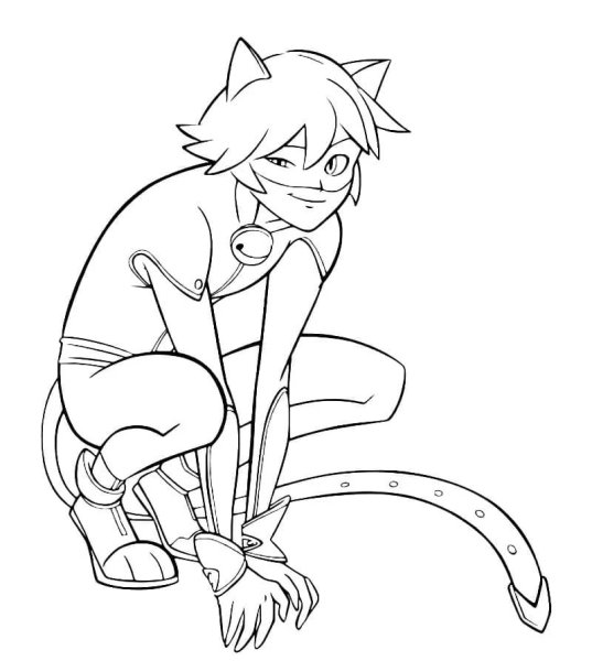 Леди баг и супер-кот raskraska