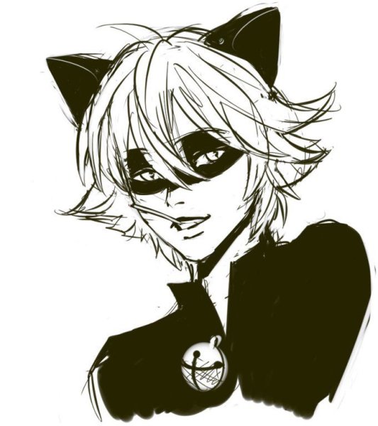 Кот Нуар скетчи