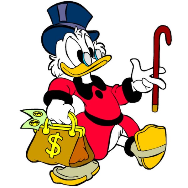 Герои Диснея Скрудж макдак