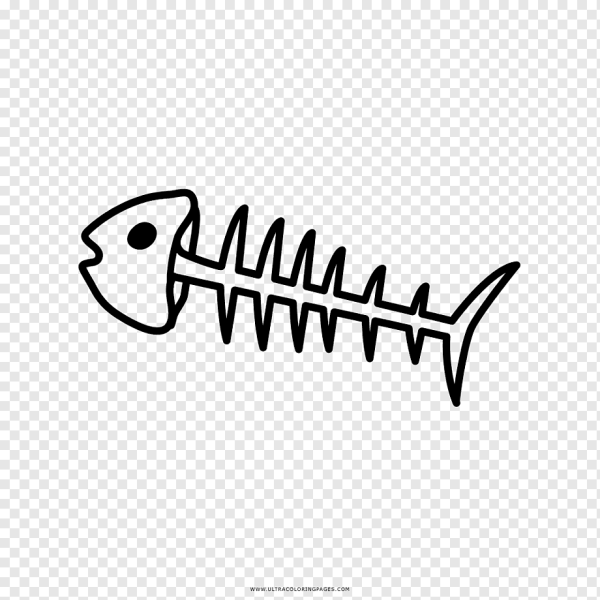 Рыбья кость рисунок