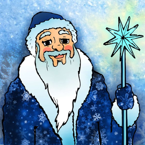 Иллюстрация к сказке Мороз Иванович 3 класс литературное чтение