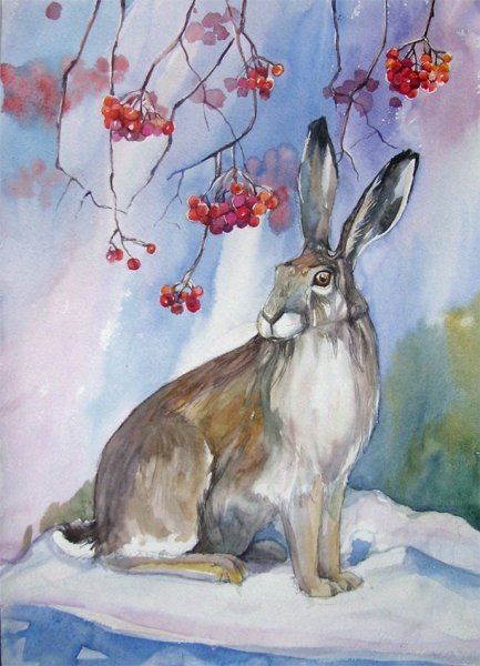 Рисунки гуашью