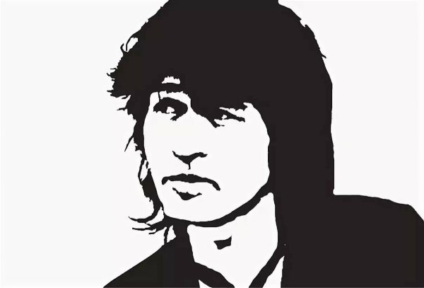 Виктор Цой портрет