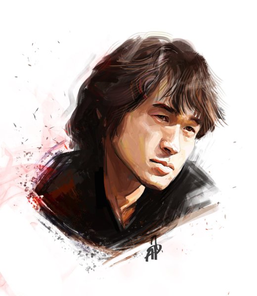 Виктор Цой Наброски