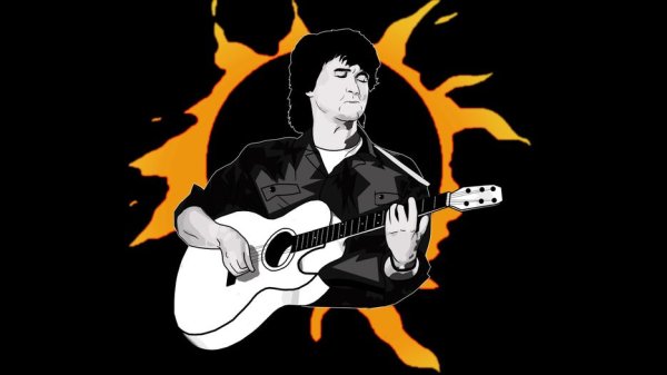 Виктор Цой векторное изображение