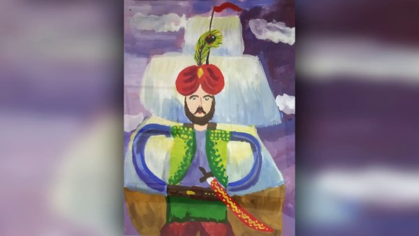 Первое путешествие Синдбада морехода иллюстрация