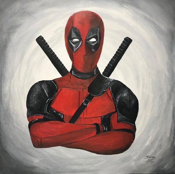 Дэдпул рисунок