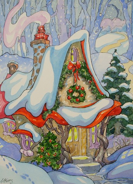 Алида Акерс домики