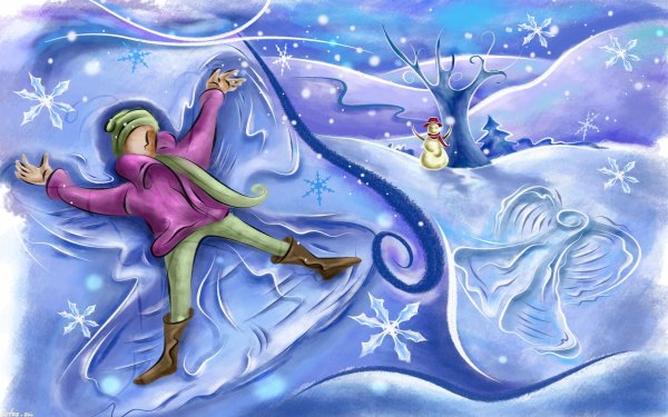 Новогодние фантазии с карандашом