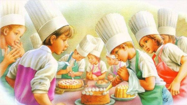 Кондитер мультяшный