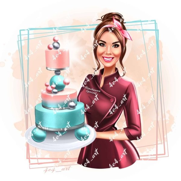 Девочка кондитер