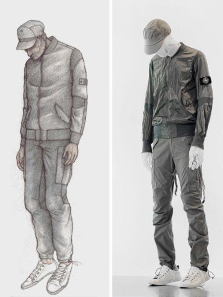 Stone Island рисунок