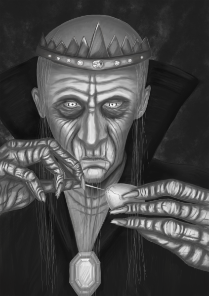 Кощей Бессмертный из мультика Иван Царевич и серый волк