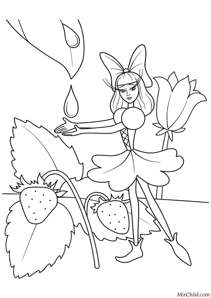 Дюймовочка персонажи