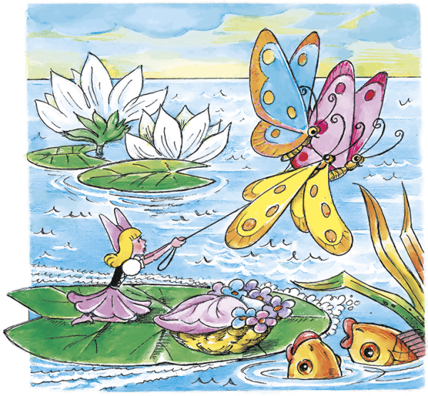 Ганс христиан Андерсен Дюймовочка