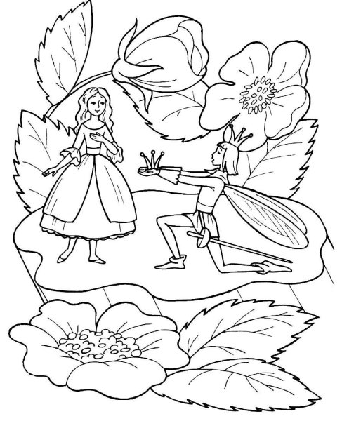 Дюймовочка Шарль Перро