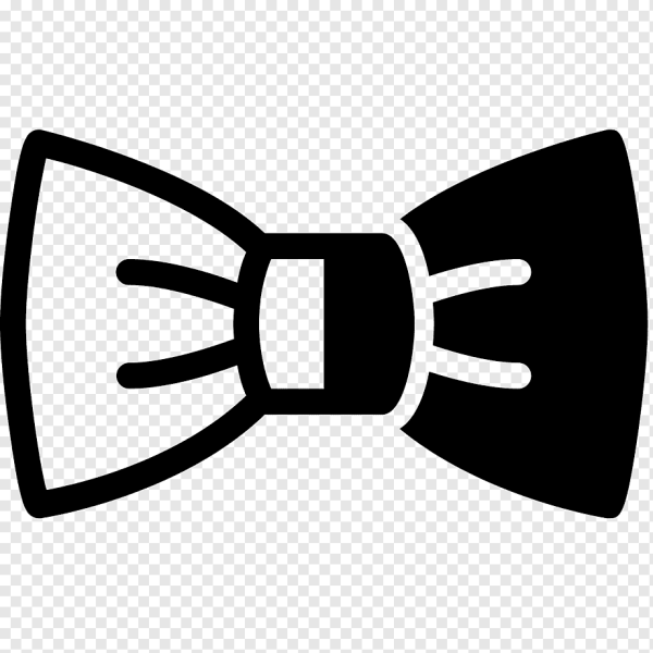 Значок галстук бабочка