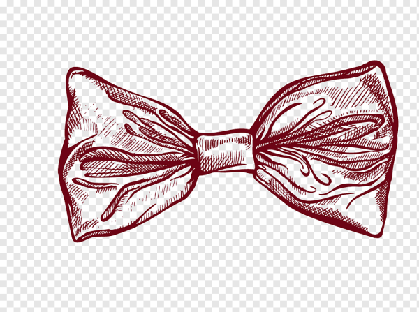 Бант трафарет для вырезания