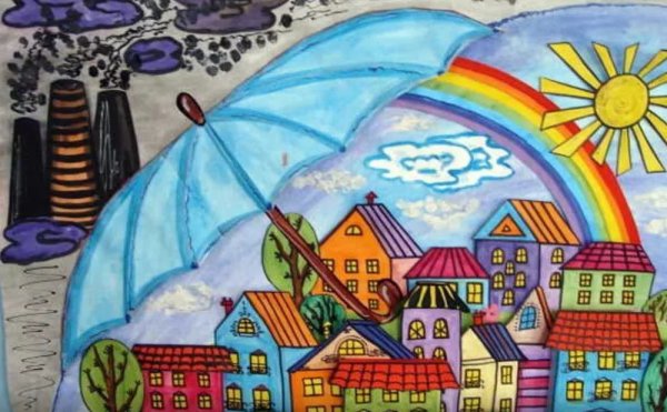 Плакат защита природы