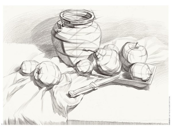 Натюрморт рисунок