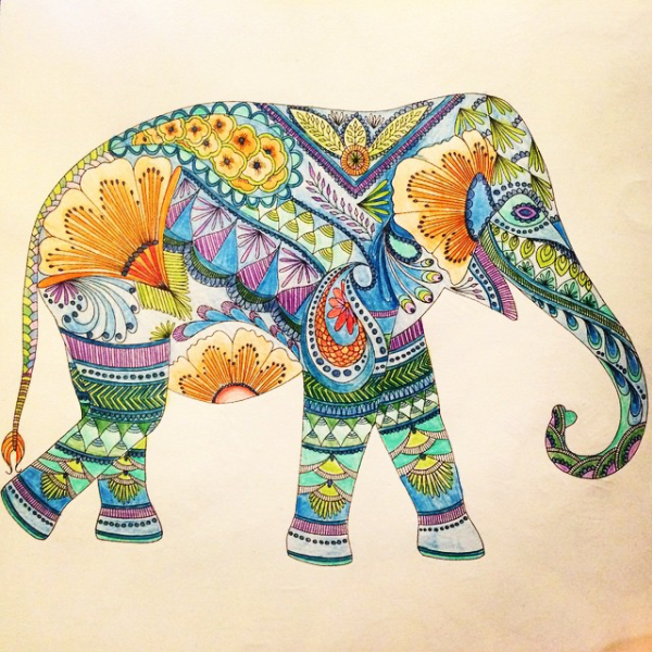 Слон Мандала Индия