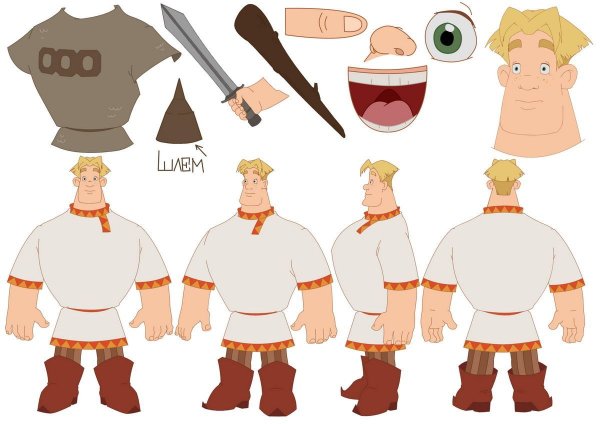 Алеша Попович раскраска