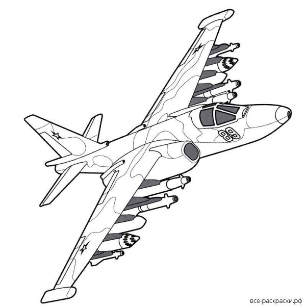 Су-25 Грач снизу