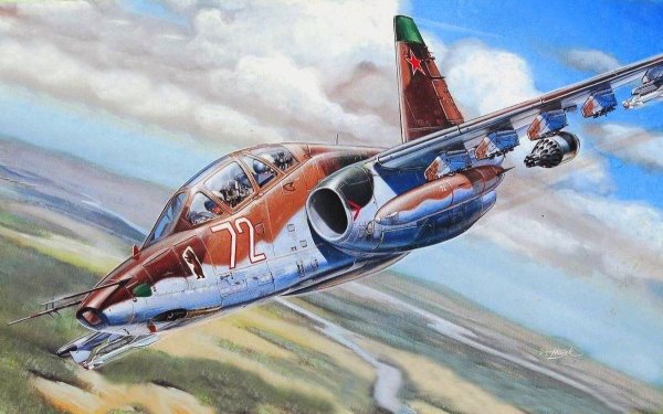 Су-25 Тепсуркаев художник