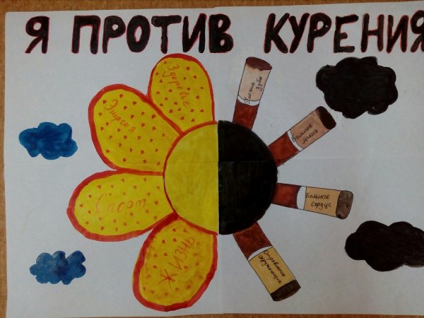 Вредные привычки рисунок