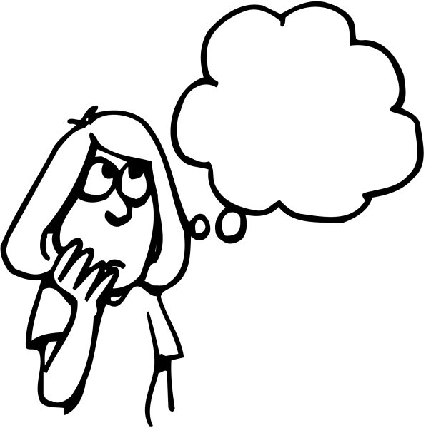 Думать рисунок